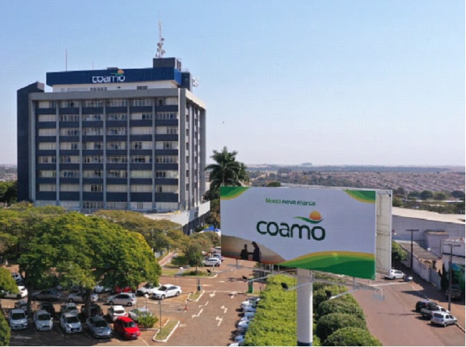 Registro do projeto COAMO · Pensamento, PR